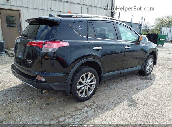 2T3DFREV3JW735402 2018 TOYOTA LIMITED Black Tył prawy