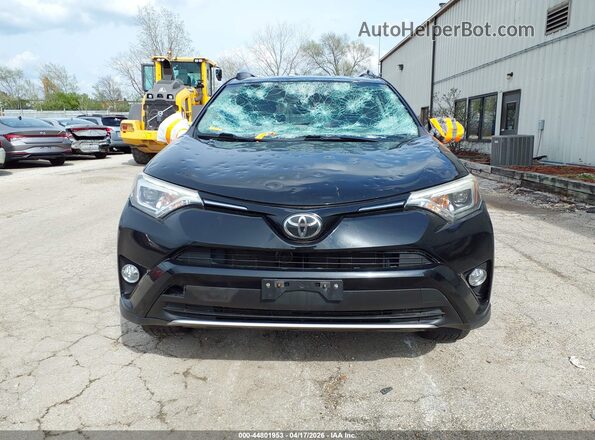 2T3DFREV3JW735402 2018 TOYOTA LIMITED Black Widok zestawu wskaźników