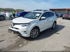 2017 Toyota Rav4 Platinum Белый vin: 2T3DFREV6HW673990