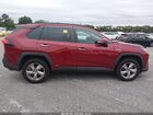 2020 Toyota Rav4 Hybrid Limited Красный vin: 2T3DWRFV1LW063907