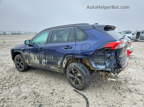 2T3EWRFV0LW087281 2020 TOYOTA RAV4 Синий Задняя левая четверть