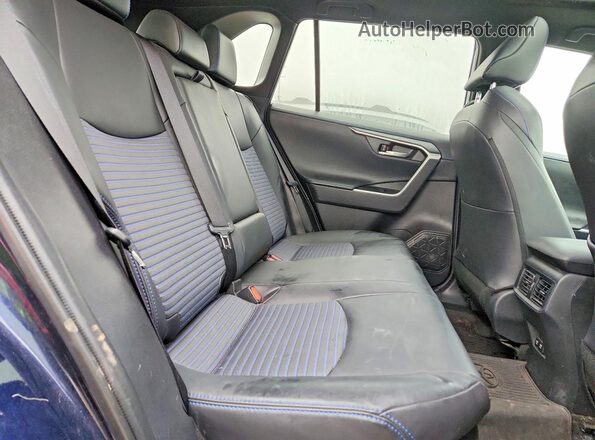 2T3EWRFV0LW087281 2020 TOYOTA RAV4 Синий Вид задней части салона