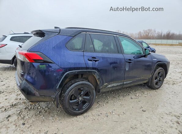 2T3EWRFV0LW087281 2020 TOYOTA RAV4 Синий Задняя правая четверть