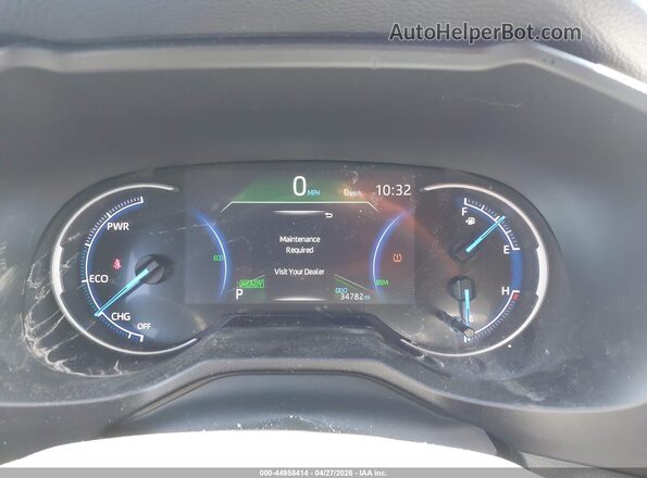 2T3EWRFV9LW072875 2020 TOYOTA RAV4 HYBRID Dark Blue Widok tylnych siedzeń