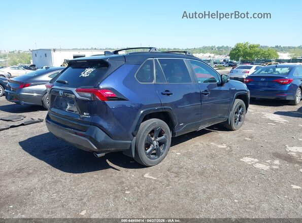 2T3EWRFV9LW072875 2020 TOYOTA RAV4 HYBRID Dark Blue Tył prawy