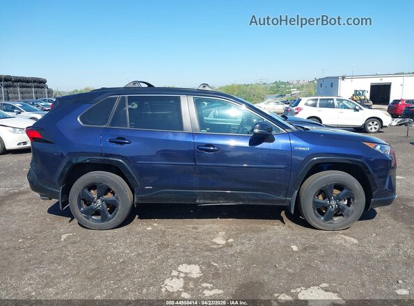 2T3EWRFV9LW072875 2020 TOYOTA RAV4 HYBRID Dark Blue Widok wnętrza 360 stopni