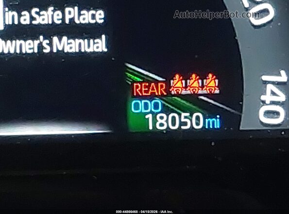2T3F1RFV8SW559938 2025 TOYOTA LE Silver 