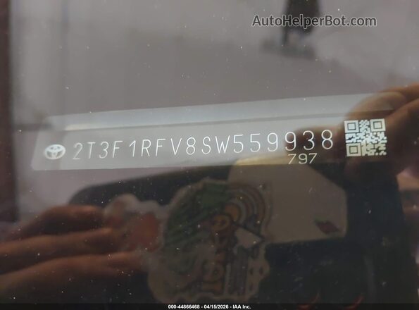 2T3F1RFV8SW559938 2025 TOYOTA LE Silver Շարժիչի բաժամունքի տեսք