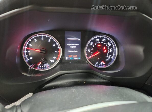 2T3F1RFV9LC130536 2020 TOYOTA LE Gray Вид щитка приладів