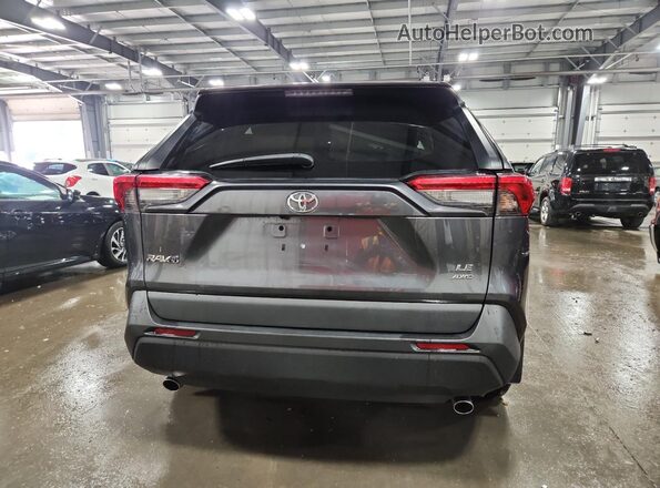2T3F1RFV9LC130536 2020 TOYOTA LE Gray Вид ззаду