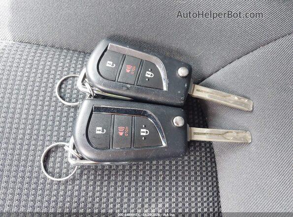2T3G1RFV5SC493550 2025 TOYOTA LE Black Vista del salpicadero