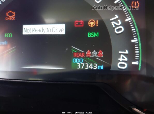 2T3G1RFV5SC493550 2025 TOYOTA LE Black Vista del cuadro de instrumentos