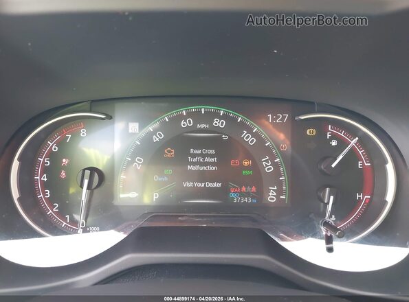 2T3G1RFV5SC493550 2025 TOYOTA LE Black Vista de los asientos traseros