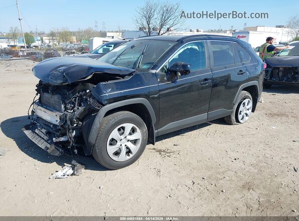 2T3G1RFV7MC242175 2021 TOYOTA LE Черный Передняя левая четверть
