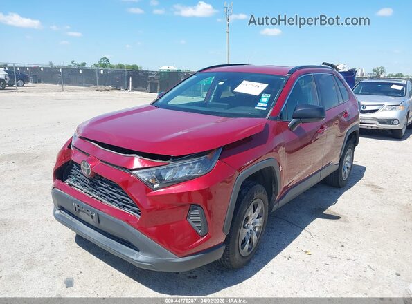 2T3H1RFV3LC048388 2020 TOYOTA LE Red Vista tres cuartos delantera izquierda
