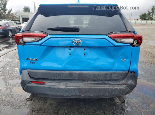 2T3H1RFV6LC065315 2020 TOYOTA LE Синий Вид сзади
