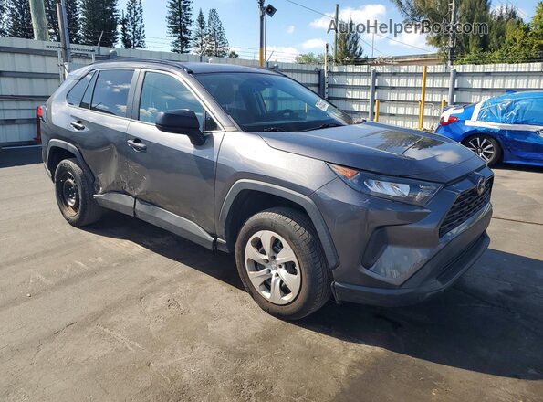 2T3H1RFVXLC073773 2020 TOYOTA LE Серый Передняя правая четверть