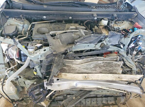 2T3J1RFV1NW303249 2022 TOYOTA RAV4 Gray Շարժիչի բաժամունքի տեսք