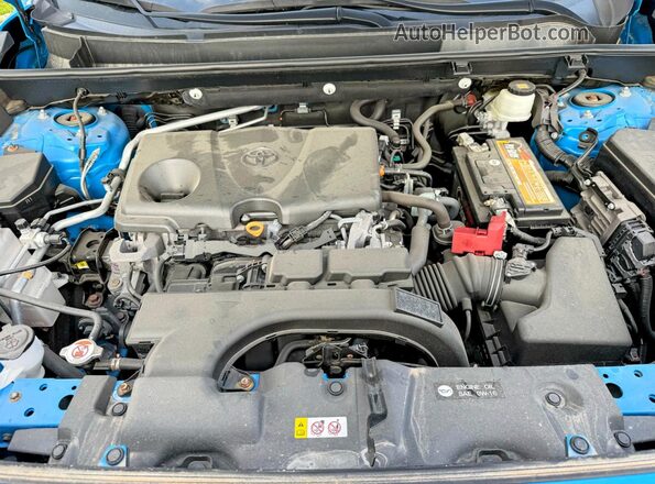 2T3J1RFV6LC094511 2020 TOYOTA RAV4 Синий Вид салона спереди