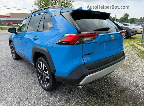 2T3J1RFV6LC094511 2020 TOYOTA RAV4 Синий Задняя правая четверть