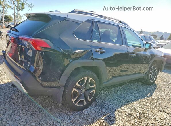 2T3J1RFVXKC021415 2019 TOYOTA RAV4 Черный Задняя правая четверть