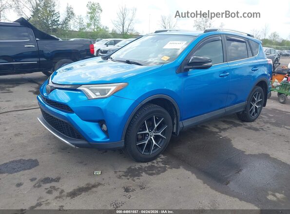 2T3JFREV3GW529914 2016 TOYOTA RAV4 Black Առջևի ձախ երեք քառորդ տեսարան