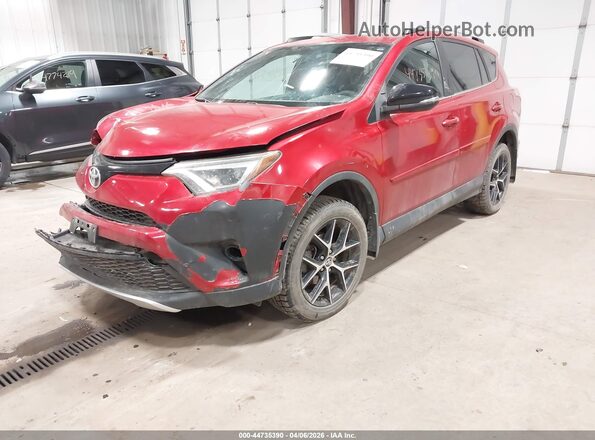 2T3JFREV6GW433890 2016 TOYOTA RAV4 Maroon წინა მარცხენა ხედი სამი მეოთხედიდან