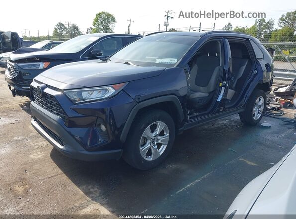 2T3P1RFV2LC117485 2020 TOYOTA LE Синий Передняя левая четверть
