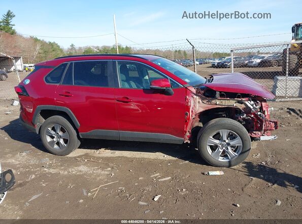 2T3P1RFV2PW368530 2023 TOYOTA LE Red Вид задньої частини салону