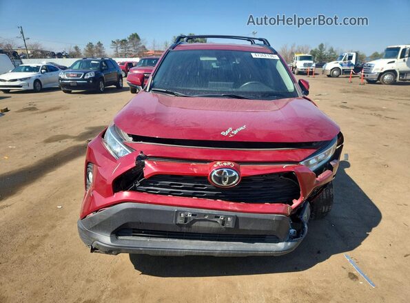 2T3P1RFV4LC077250 2020 TOYOTA RAV Red Widok z przodu