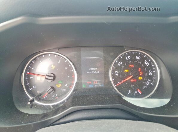 2T3P1RFV6KW034901 2019 TOYOTA RAV4 Silver ხელსაწყოთა პანელის ხედი