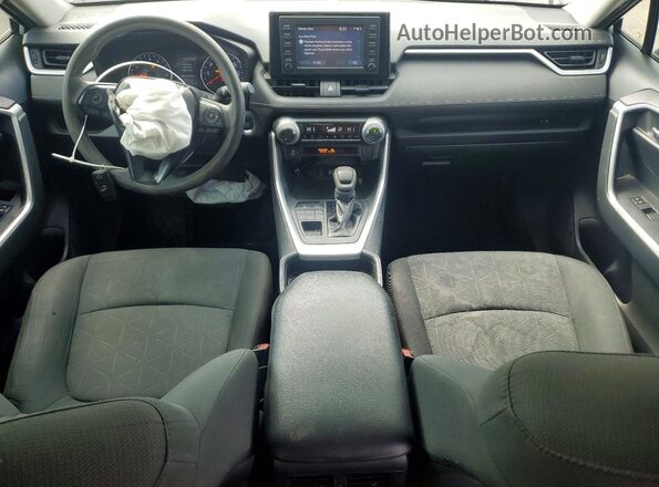 2T3P1RFV6KW034901 2019 TOYOTA RAV4 Silver წინა პანელის ხედი