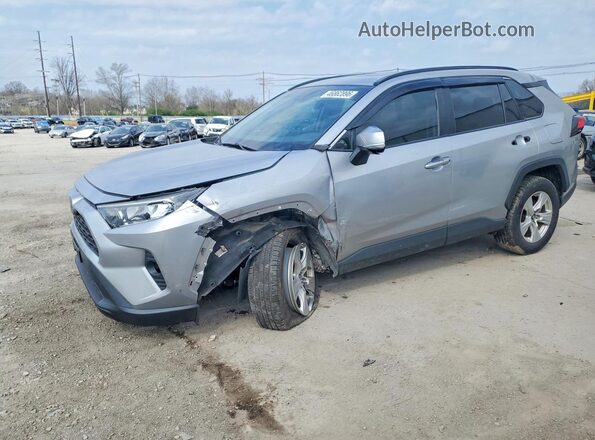 2T3P1RFV6KW034901 2019 TOYOTA RAV4 Silver წინა მარცხენა ხედი სამი მეოთხედიდან