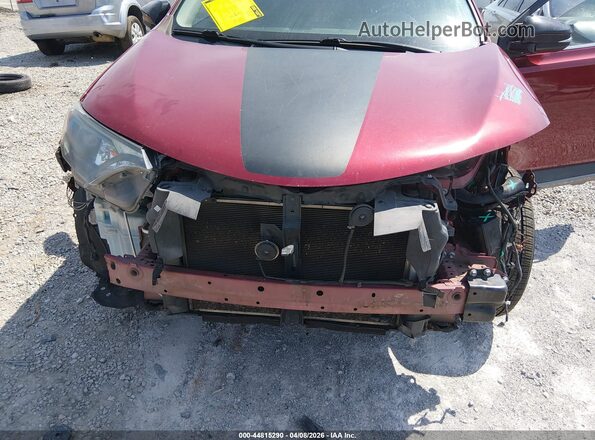 2T3RFREV3JW759995 2018 TOYOTA RAV4 Red წინა ხედი