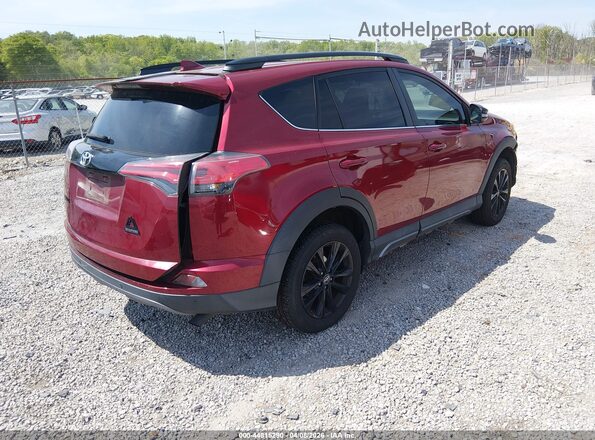 2T3RFREV3JW759995 2018 TOYOTA RAV4 Red უკანა მარჯვენა