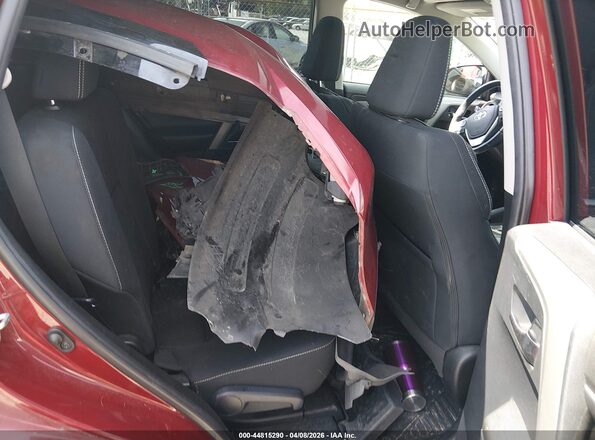 2T3RFREV3JW759995 2018 TOYOTA RAV4 Red VIN კოდის სტიკერის ხედი