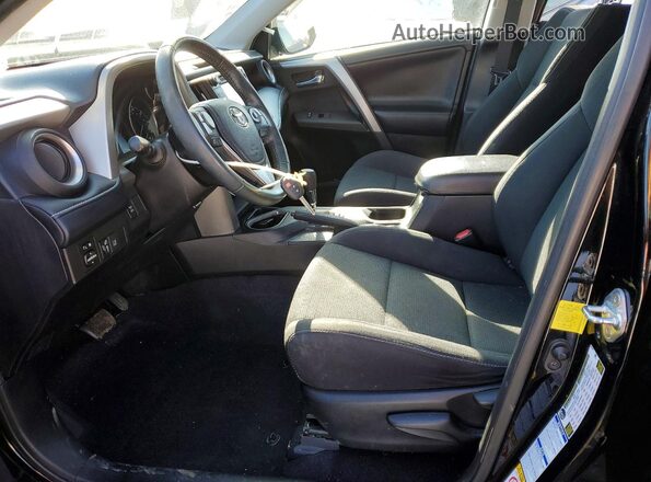 2T3RFREV4HW649970 2017 TOYOTA LE Черный Вид салона спереди