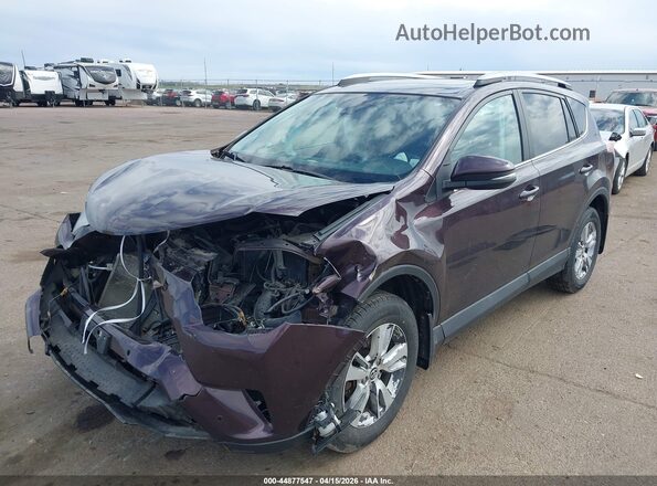 2T3RFREV8HW549547 2017 TOYOTA LE Purple Передня ліва чверть