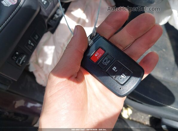 2T3RFREV8HW549547 2017 TOYOTA LE Purple Вид панелі приладів