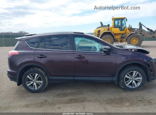 2T3RFREV8HW549547 2017 TOYOTA LE Purple Вид задньої частини салону