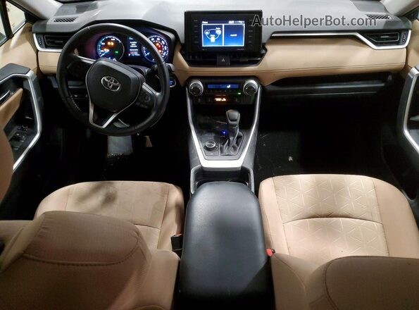 2T3RWRFV0LW090313 2020 TOYOTA LE Синий Вид панели приборов