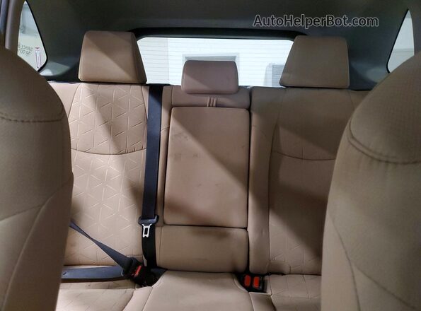 2T3RWRFV0LW090313 2020 TOYOTA LE Синий Вид задних сидений