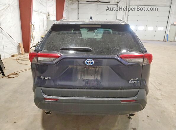 2T3RWRFV0LW090313 2020 TOYOTA LE Синий Вид сзади