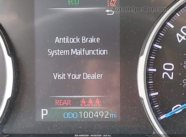 2T3RWRFV8KW042735 2019 TOYOTA LE Dark Blue 