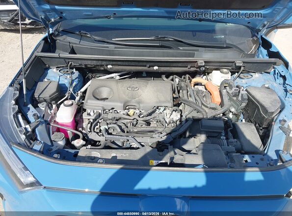 2T3T6RFV0RW074305 2024 TOYOTA RAV4 HYBRID Синий Вид сзади