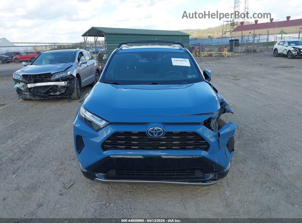2T3T6RFV0RW074305 2024 TOYOTA RAV4 HYBRID Синий Вид задней части салона