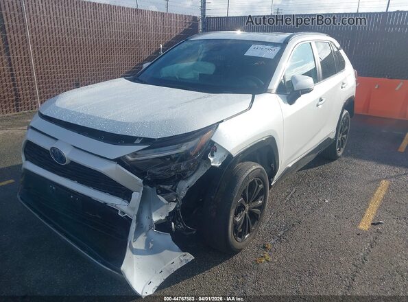 2T3T6RFV3PW045345 2023 TOYOTA RAV4 HYBRID White Przód lewy