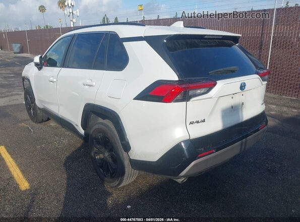 2T3T6RFV3PW045345 2023 TOYOTA RAV4 HYBRID White Tył lewy