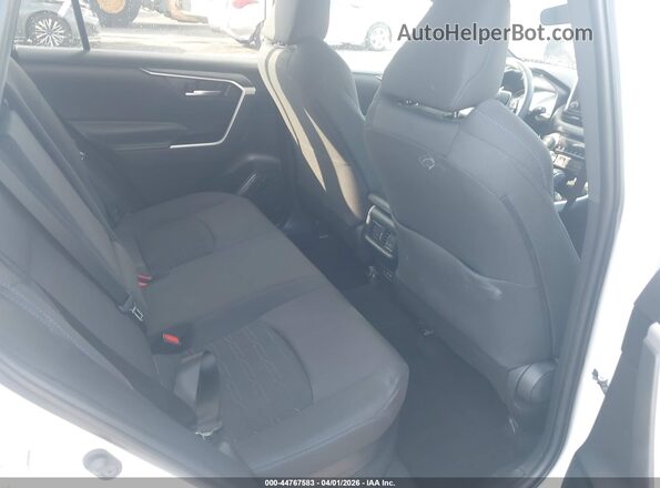 2T3T6RFV3PW045345 2023 TOYOTA RAV4 HYBRID White Widok naklejki z numerem VIN