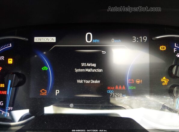 2T3T6RFV9RW049290 2024 TOYOTA RAV4 HYBRID White Widok tylnych siedzeń